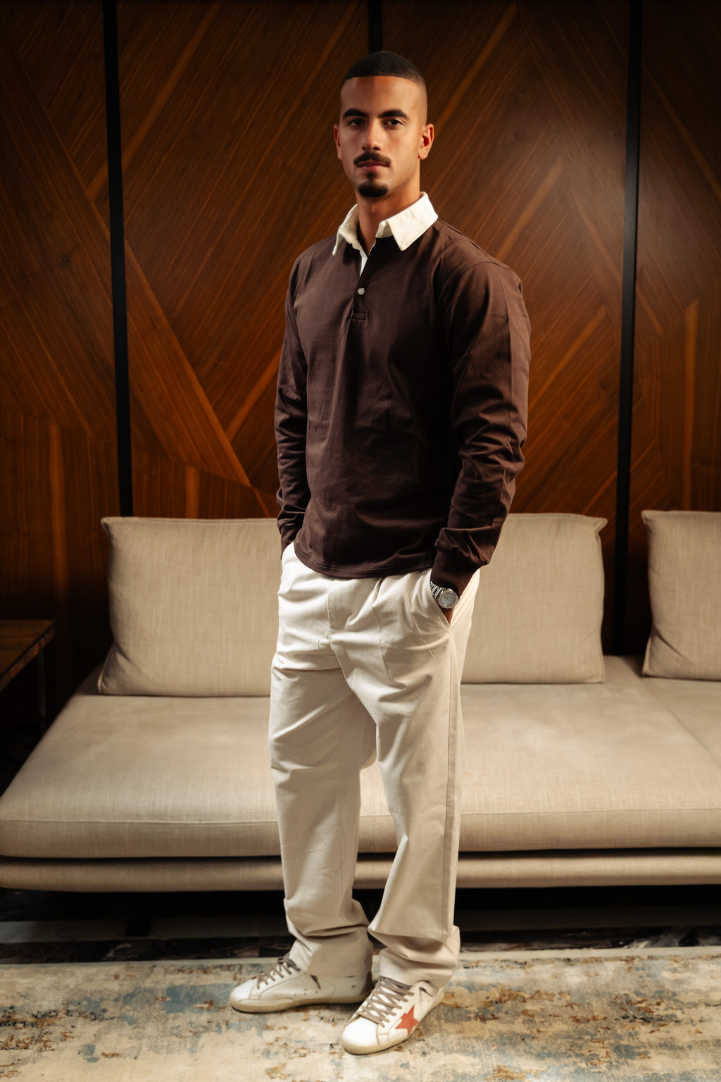 Beige Chino Pants