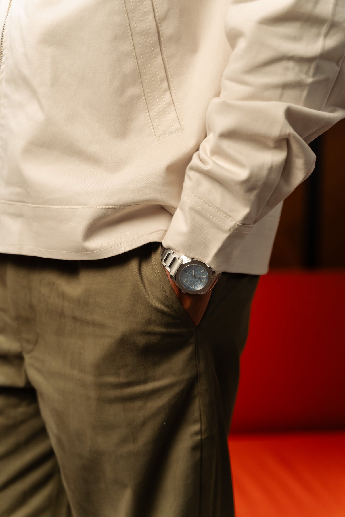 Olive Chino Pants