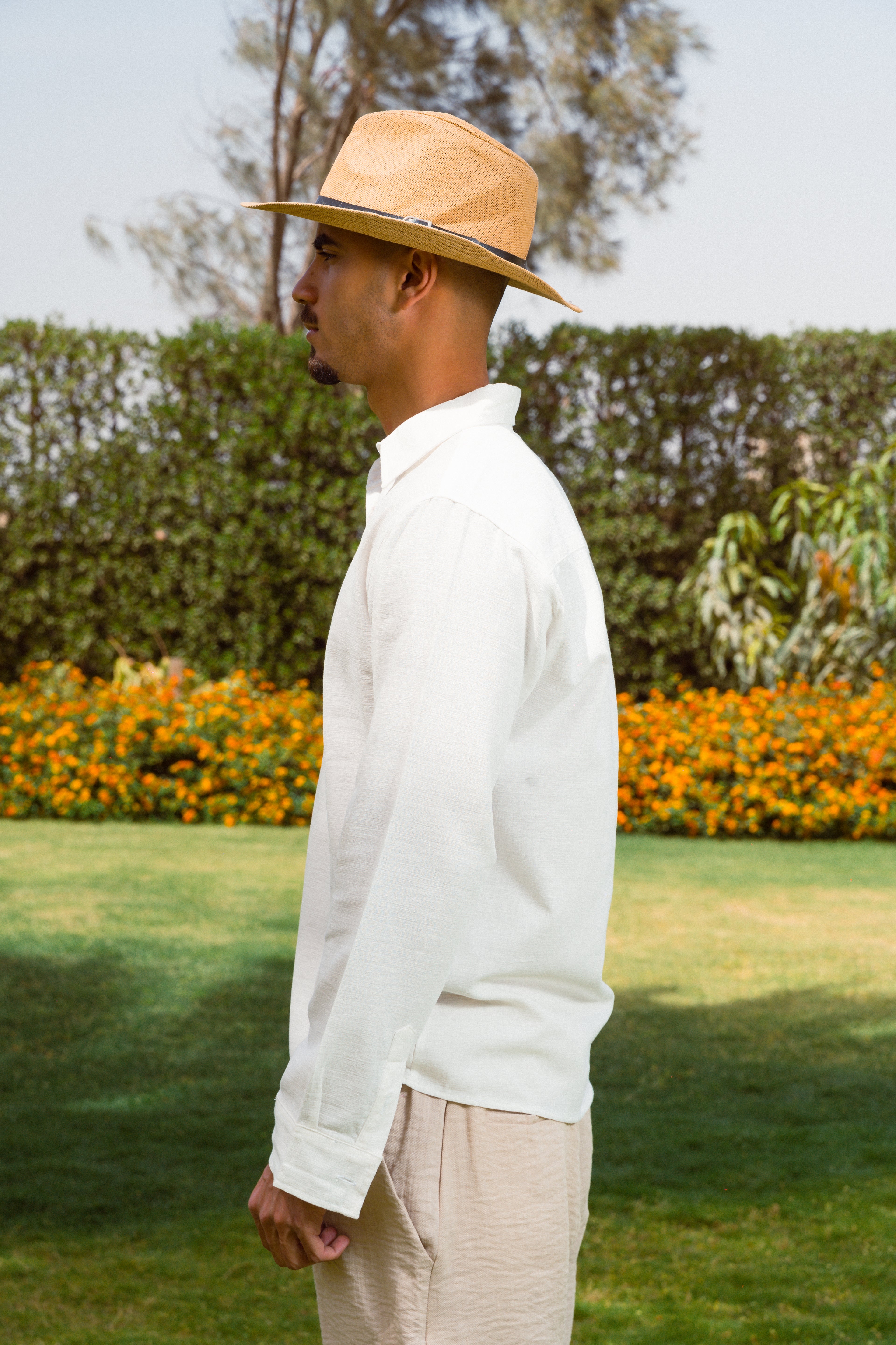 Linen Polo Shirt