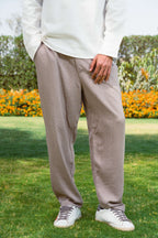 Brown Linen Pants